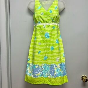 Vintage Lilly Pulitzer Sleeveless  Dress Size 2
